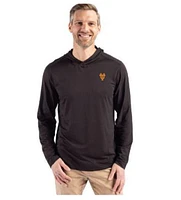 Tennessee Cutter & Buck Interlocking UT Coastline Epic Comfort Hooded Shirt