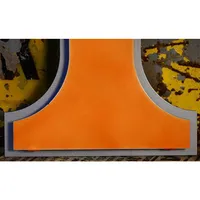  Tn - Tennessee Power T Logo 3d Metal Art - 17.5  X 17.5 - Alumni Hall