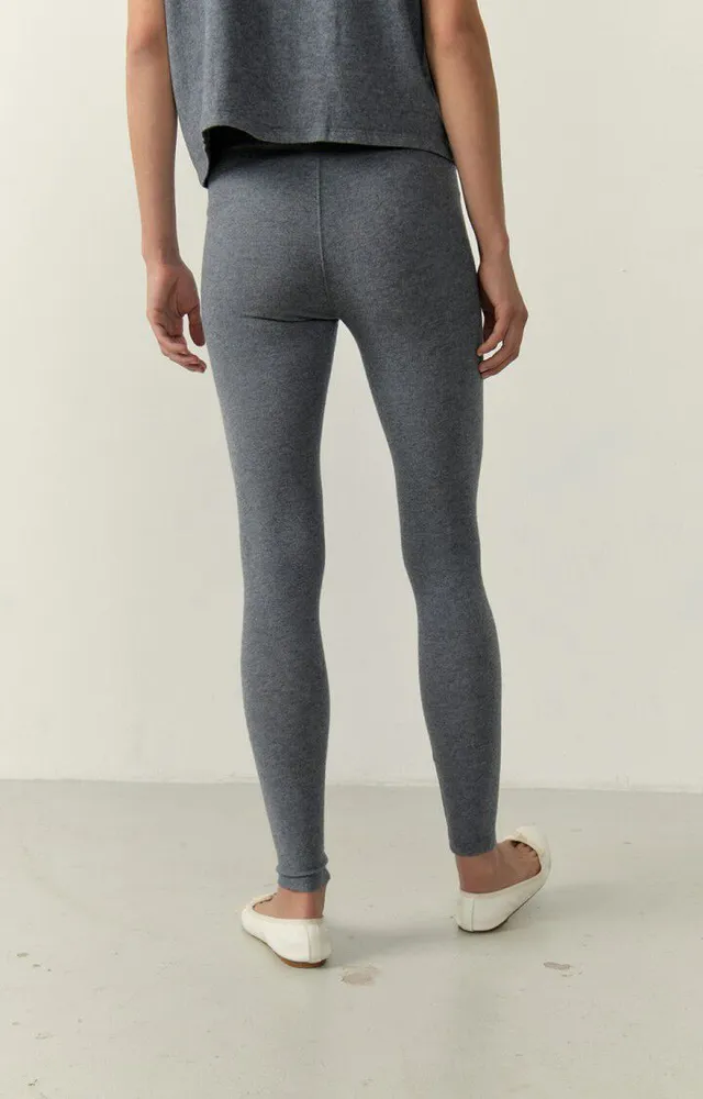 American Vintage Ypawood Leggings - Carbon Melange