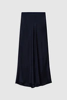 Bar Silk Maxi Skirt