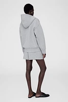 Bond Zip Up Hoodie Framed Monogram
