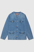 Janet Jacket - Atlantic Blue