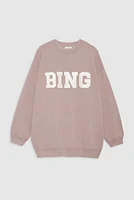 Tyler Sweatshirt Satin Bing