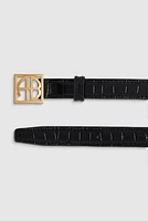 Monogram Belt