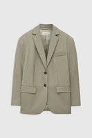 Quinn Blazer - Green Khaki