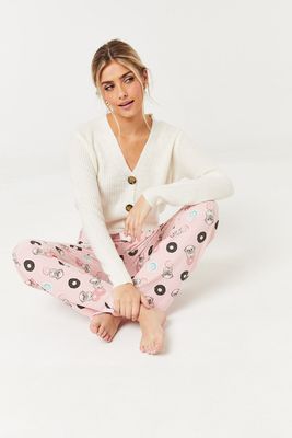 Pantalon pyjama à beigne
