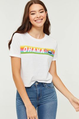 T-shirt graphique de Stitch Ohana