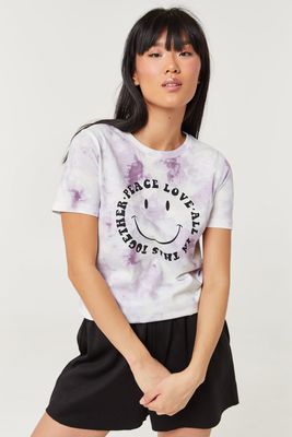 T-shirt tie-dye Peace Love
