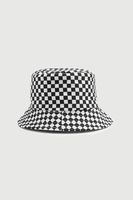 Chapeau de pêche damier