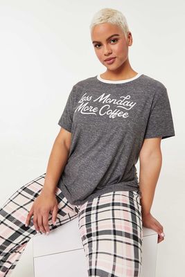 T-shirt pyjama Monday Taille Plus