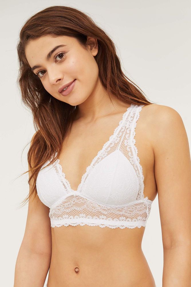 Ardene Bralette en dentelle avec bretelles croisées au dos