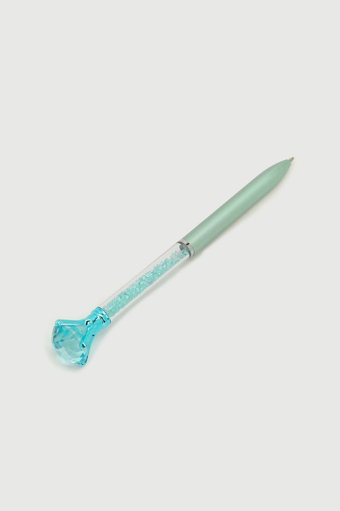 Stylo avec haut en diamant