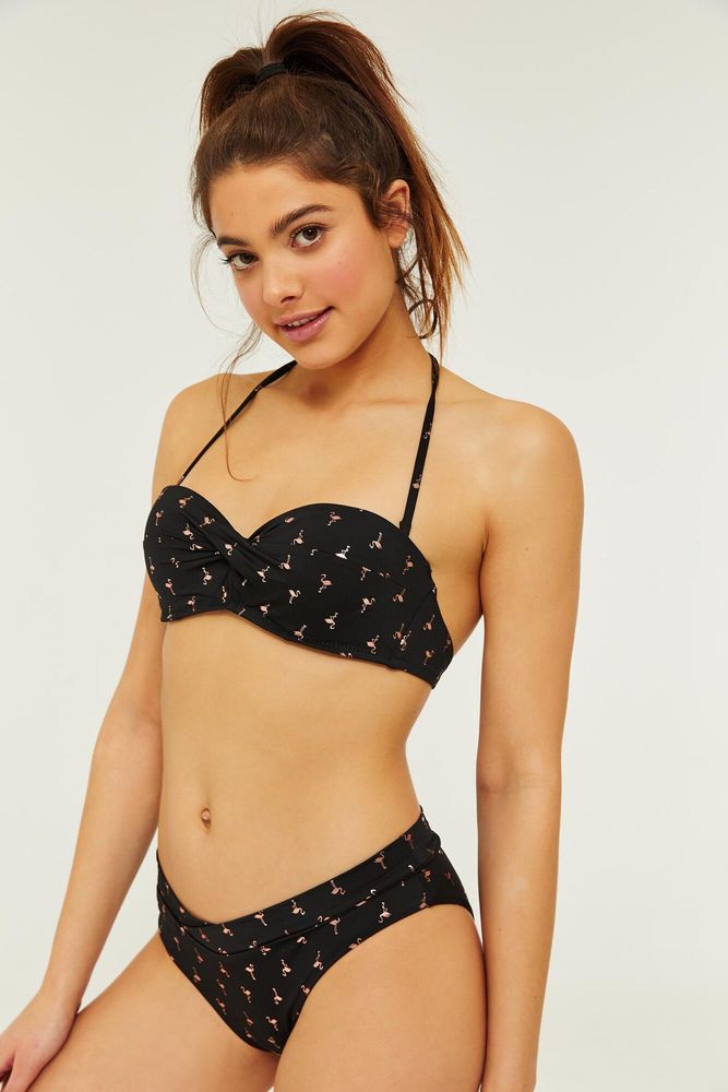 Haut de bikini bandeau torsadé