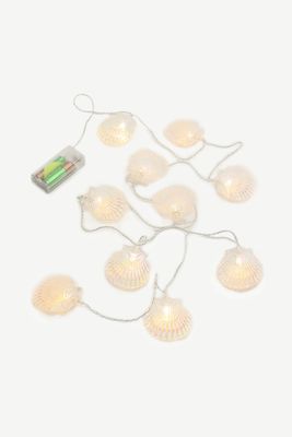 Guirlande de coquillages lumières LED