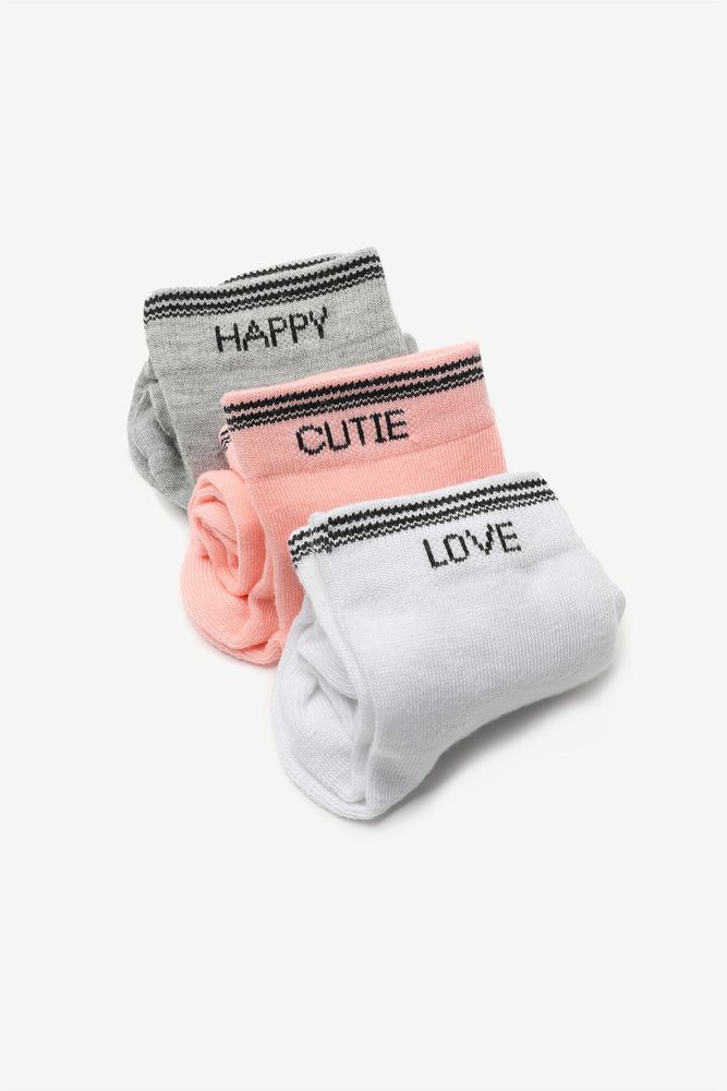 Demi-chaussettes Happy Cutie Love
