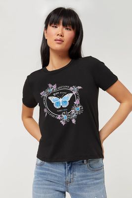 T-shirt à papillon