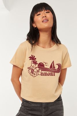 T-shirt Hawaii carré