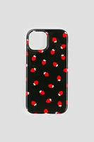 Ardene Strawberry iPhone 15 Case in Black