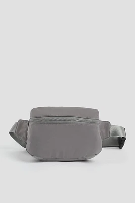Ardene Nylon Fanny Pack in Grey | 100% Recycled Polyester/Nylon | Eco-Conscious