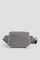 Ardene Nylon Fanny Pack in Grey | 100% Recycled Polyester/Nylon | Eco-Conscious