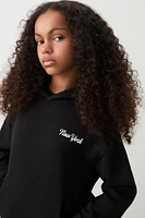 Ardene Kids Printed Hoodie in | Size | Polyester/Cotton | Fleece-Lined