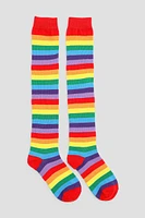 Ardene Striped Socks | Polyester/Spandex