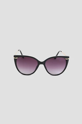 Ardene Black Cat Eye Sunglasses