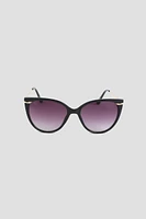 Ardene Black Cat Eye Sunglasses