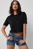 Ardene Basic Organic Cotton Boxy T-Shirt in | Size | Cotton/Elastane | Eco-Conscious