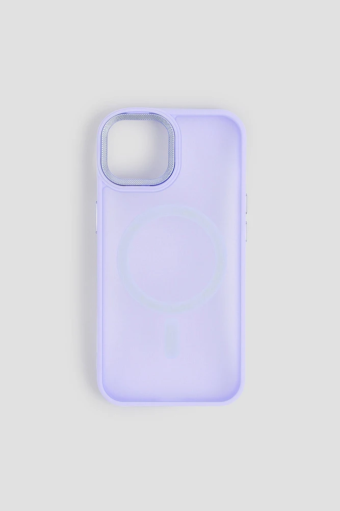 Ardene Matte iPhone 13/14 Case in Lilac