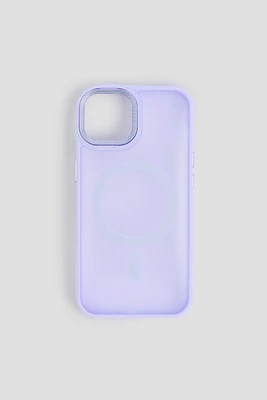 Ardene Matte iPhone 13/14 Case in Lilac