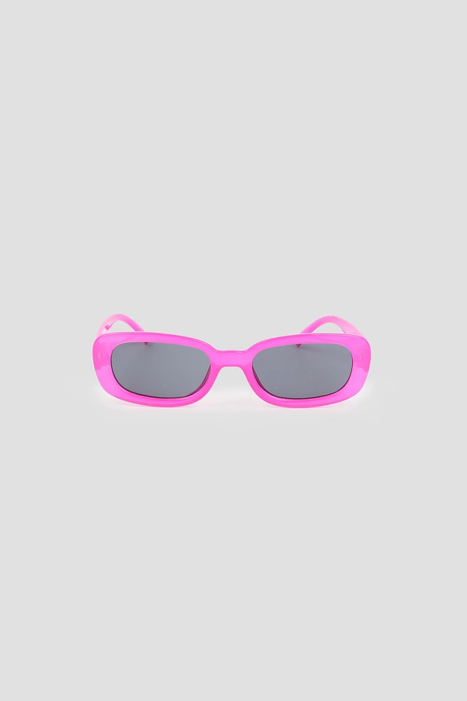 Ardene Fuchsia Rectangular Sunglasses in Pink