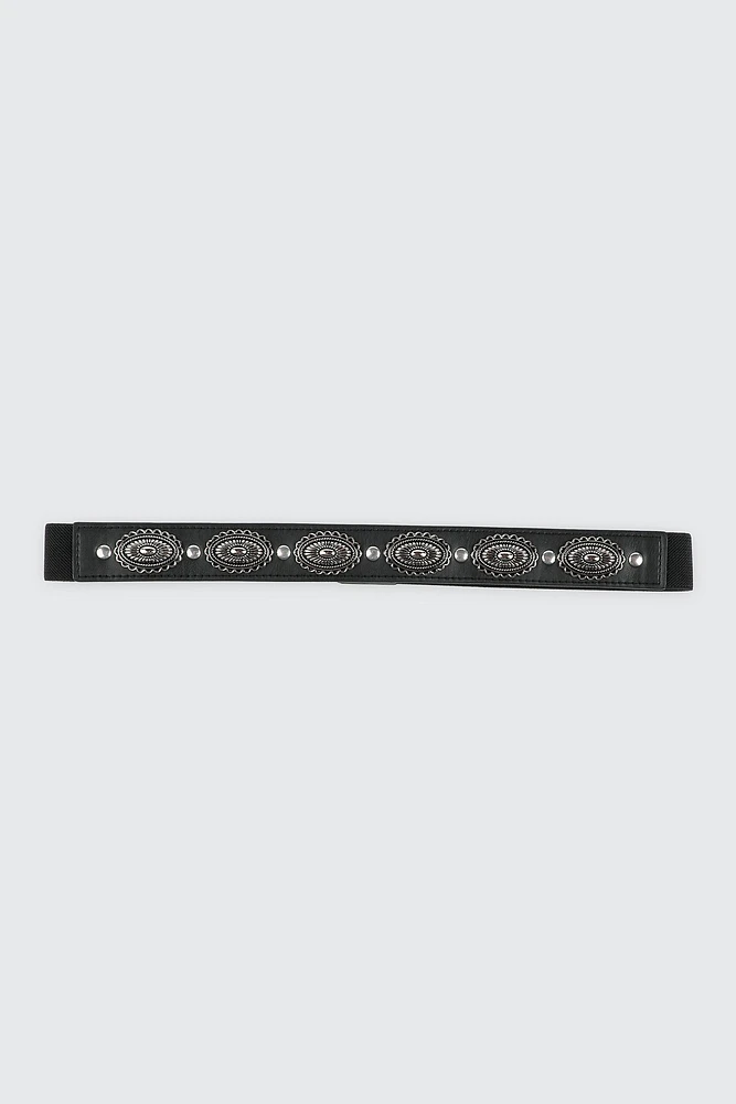 Ardene Western Waist Belt in Black | Size Small