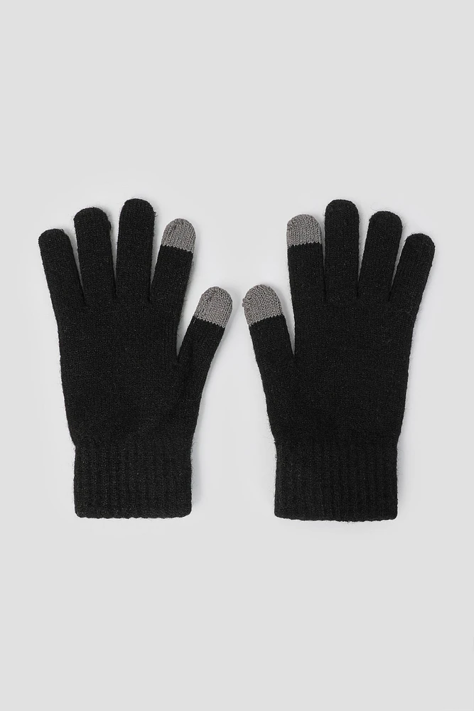 Ardene Black Magic Gloves | 100% Acrylic