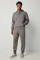 Ardene Man Solid Sweatpants For Men in Grey | Size XL | Polyester/Rayon/Spandex