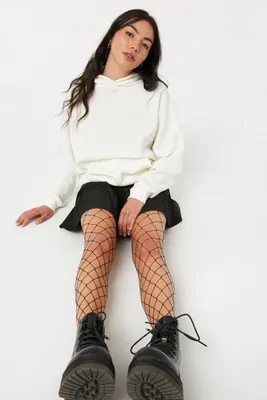 Large Open Fishnet Tights