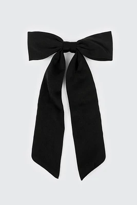 Ardene Satin Ribbon Bow Clip in