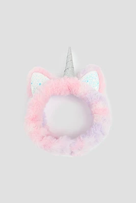 Ardene Kids Unicorn Spa Headband in Lilac | Polyester