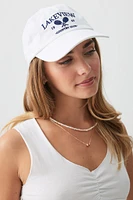 Ardene The Ivy Sports Club Cap in White | 100% Cotton