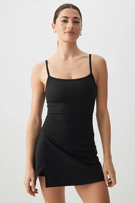 Ardene Scoop Neck Fitted Tank Top in | Size | Nylon/Elastane | Eco-Conscious