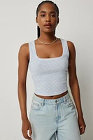Ardene Basic Scoop Neck Tank | Size | Cotton/Elastane | Eco-Conscious