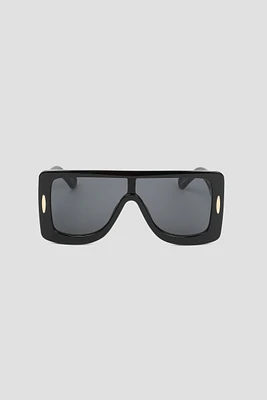 Ardene Oversized Flat Top Square Sunglasses