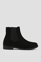 Ardene Chelsea Boots in | Size | Faux Leather/Faux Suede | Eco-Conscious