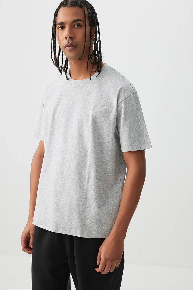 Ardene Man Solid Short Sleeve T-Shirt For Men in | Size | 100% Cotton