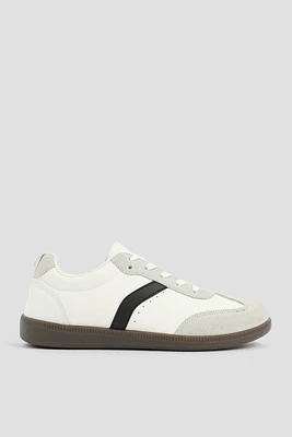 Ardene Retro Sneakers in | Size | Faux Leather/Faux Suede