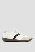 Ardene Retro Sneakers in | Size | Faux Leather/Faux Suede