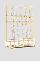 Ardene Gold Tone Jewelry Display Rack
