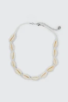 Ardene Seashell Necklace in White