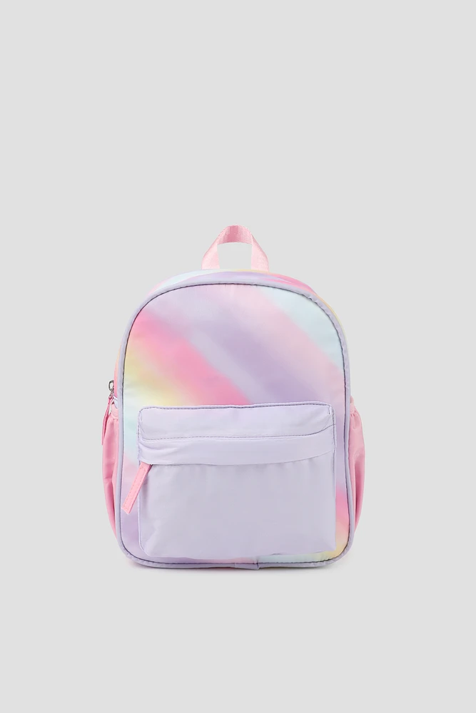 Ardene Kids Printed Backpack in Lilac | Nylon