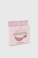 Ardene 5 Pairs of Rose Under Eye Masks in Light Pink